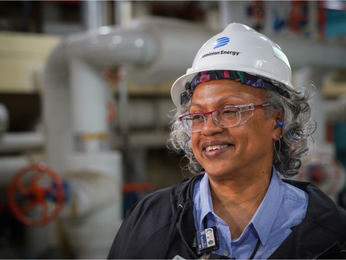 DE employee Selma Spratley at North Anna Power Station