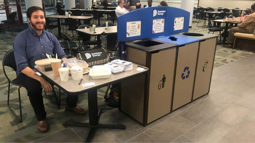 On-site composting program at Innsbrook facility in Virginia